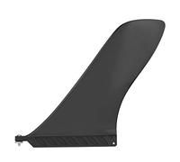 Aleta de Tabla de Surf Anómala, PVC Negro, 9 Pulgadas - Estabilidad y Equilibrio Mejorados, Ligera y Duradera para Longboard y Paddle Board