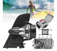Aleta de tabla de surf eléctrica con mando a distancia para tablas de surf SUP y paddleboards, rango de 20 km, velocidad de 4 a 6 km/h