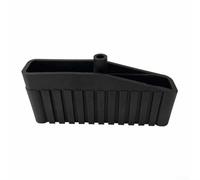 Aleta de tabla de surf hidrofoil eléctrica de 10 pulgadas, timón de carreras PA66 de alta resistencia con adaptador, divisor de potencia negro aerodinámico para kayak, canoa, tabla de remo, deportes