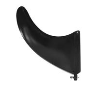 Aleta de Tabla de Surf Simple para Tabla Paddle Surf Hinchable, Negra | Plástico Ligero, Diseño Desmontable con Flexibilidad Media, Compatible con Surfboard, Accesorios para Tablas de Surf