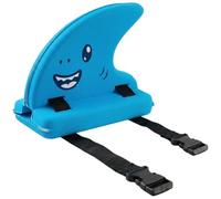Aleta de tiburón para Nadar, flotadores de Piscina de Espuma EVA, Entrenador de nado para niños con cinturón Ajustable para Seguridad, lección Deportiva en la Piscina, Azul Cielo
