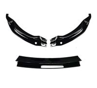 Aleta Difusor Canard Difusor Alerón Divisor De Labios De Parachoques Delantero De Coche para para 3 4 Series F80 para M3 F82 F83 para M4 2015 2016 2017 2018 2019 2020(Negro Brillante)