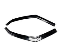 Aleta Difusor Canard Difusor Kit De Cuerpo Difusor Divisor De Labios De Parachoques Delantero De Coche para VW para Polo 6R 6C 2009-2017 Protector De Parachoques De Alerón