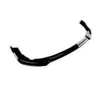 Aleta Difusor Canard Difusor para Subaru para WRX para STI 2011 2012 2013 2014 Parachoques Delantero Alerón Divisor Difusor Cuerpo Kits Tuning ABS(Negro Brillante)
