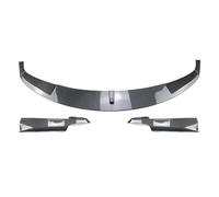 Aleta Difusor Canard Difusor Separador De Parachoques Delantero para para Serie 3, F30, F31, 320i, 2013-2019, Cubierta Protectora De Alerón, Deflector De Labios(Aspecto de Carbono)