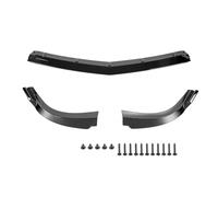 Aleta Difusor Canard Difusor Separador Parachoques Delantero Coche, Protector Labio, Difusor Alerón, Cuerpo Protector para Mercedes para Benz W204 C200 C250 C300 Sport 2012-2014(Negro Brillante)