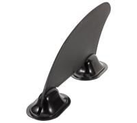 Aleta Lateral de PVC Negro para Kayak Inflable y Tabla Surf | Perfil Aerodinámico, Mejora la Dirección Seguimiento, Repuesto Compatible Longboard y Sup