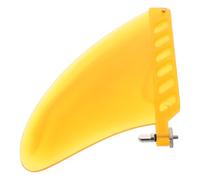 Aleta Lateral de Tabla de Surf Amarilla Tpu para Surf y Paddle Board | Divisor Desmontable, Instalación con Tornillo, Repuesto para Deportes Acuáticos
