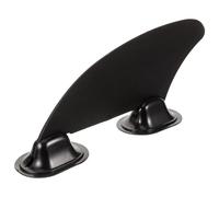 Aleta Lateral para Tabla de Paddle Surf Negra PVC, 1 Juego | Quick Turns y Traction, Repuesto en Set Único, Formato Compacto para Montaje en Base