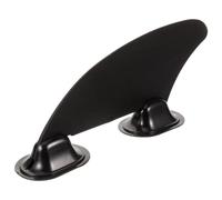 Aleta Lateral para Tabla de Surf Inflable, 1 Set PVC Negro | Repuesto para Kayak y Paddleboard, Mejora la Tracción y Mantiene el Control Agua