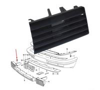 Aleta Parachoques Delantera para derecha para bmw E32 730i 735i