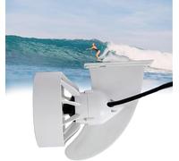 Aleta subacuática motorizada extraíble motorizada de 24 V para tabla de surf, kayak con control remoto, velocidad de 6 a 10 km/h, tiempo de navegación de 50 minutos