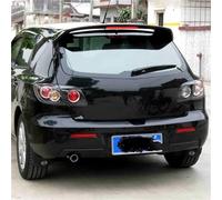 Aleta Trasera Alerón De Techo para Mazda 3 (BK Serie 2) para M3 (2006-2013), Hatchback, En ABS Negro Brillante O Blanco. Alerón Trasero Coche(Glossy Black)