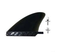 Aleta trasera para tabla de surf de 4 de 6 pulgadas, aleta central para tablas de remo, instalación simplificada sin modificaciones (verde)