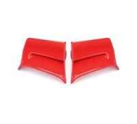 Aletas Aerodinamicas Moto para CBR650R 2024-2025 Pantalla de lámpara Delantera Motocicleta ala Lateral Aerodinámica Fija(Red)