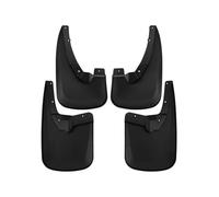 Aletas Barro Coche Guardabarros para Ram 1500, 2500 3500 2010-2018, Plástico PP Negro, Juego De 4 Piezas con Paso De Rueda