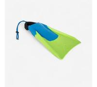 Aletas Bodyboard 500 Verde Azul Leash 46/47