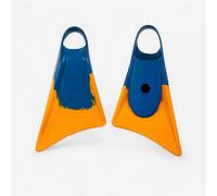 Aletas Bodyboard Churchill Makapuu Naranja/Azul M/L