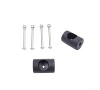 Aletas Buceo Remaches para acero 304 Polímero Negro 18mm Aletas | para acero 304 anticorrosivo, polímero negro, fijación segura, para aletas y placas traseras, uso prolongado