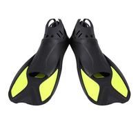 Aletas de buceo y natación - Aletas cortas de zapato cerrado | Equipo de buceo de TPR de alta flexibilidad de viaje | Cuello del pie de malla ergonómica para hombre y mujer
