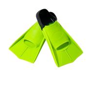 Aletas De Entrenamiento, Aletas De Silicona para Natación Y Buceo para Una Patada Más Fuerte Y Una Mayor Propulsión | Aletas Ligeras Y Ajustables | 30-47 EU | Unisex (Green,M(39-41 EU))
