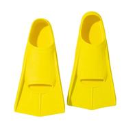 Aletas De Entrenamiento, Aletas De Silicona para Natación Y Buceo para Una Patada Más Fuerte Y Una Mayor Propulsión | Aletas Ligeras Y Ajustables | 30-47 EU | Unisex (Yellow,XXS(30-32 EU))