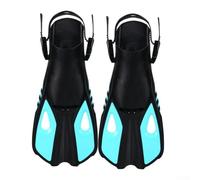 Aletas de entrenamiento ligeras perfectas para mantener la postura corporal durante los ejercicios de natación (S/M verde)