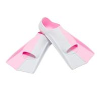 Aletas de Entrenamiento natación Silicona, Aletas Buceo Profesionales, Cortas, for Hombres y Mujeres, for esnórquel, Conjunto Equipo para natación(Pink,XL(42-44))