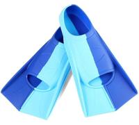 Aletas de Entrenamiento natación Silicona, Aletas Buceo Profesionales, Cortas, for Hombres y Mujeres, for esnórquel, Conjunto Equipo para natación(Blue,XS( 30-32))