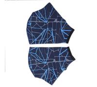 Aletas de mano de natación - Guantes de natación con diseño de medio corte | Guantes de entrenamiento de natación unisex con paleta de aletas de malla | Suministros de entrenamiento acuático para
