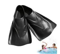 Aletas de natación - Aletas de esnórquel, suministros flotantes antideslizantes cortos para entrenamiento diario, accesorios de competición y carreras