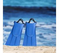 Aletas de natación - Aletas de goma para adultos - Equipo de natación portátil con correa de tobillo ajustable - Cómodo equipo de natación | para hombres y mujeres, desarrolle la fo