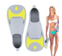 Aletas De Natación Estabilizantes Cómodas Portátiles | Aletas cortas de natación y de snorkel para natación Apnea Bodyboard Viajes Vacaciones