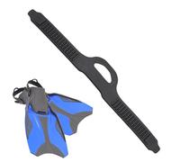 Aletas de natación para el talón, correa ajustable de repuesto para buceo, bandas antideslizantes para balsas, para hombre, principiantes, piscina, mar, snorkeling, natación