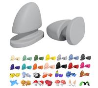 Aletas de tiburón con forma de cono de helado, pantuflas de tiburón con divertidas aletas 3D, diseño de panda, fresa, sombrero de Papá Noel, calabaza y fuego, gris claro, Talla única