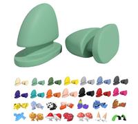 Aletas de tiburón con forma de cono de helado, pantuflas de tiburón con divertidas aletas 3D, diseño de panda, fresa, sombrero de Papá Noel, calabaza y fuego, verde claro, Talla única