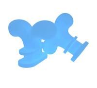 Aletas deslizantes de tiburón, pantuflas Cloud Shark, aletas superiores intercambiables, accesorios para zapatillas de bricolaje (fuente que brilla en la oscuridad, talla única)