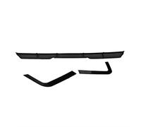 Aletas Difusor divisorias Difusor Labios Parachoques Trasero Coche Divisor Alerón Faldones Cubierta Protectora Kit Carrocería ABS Negro Compatible Con VW T6 2015 2016 2017-2024