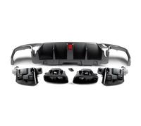 Aletas Difusor divisorias Difusor Trasero Estilo F1 BS Con Aspecto Carbono Accesorio Para Coche Compatible Con Benz Clase GLE W166 2015 2016 2017 2018 Para AMG Line