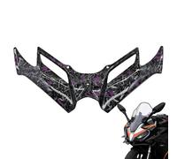 Aletas Laterales Aerodinámicas para Moto | Deflectores de Aire Modificación Moto con Protección Anti-Caída | Deflectores de Aire y Alerones Carenados | Para Conducción Ciudad, Desplazamientos Diarios