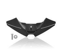 Aletas Motocicleta para Kawasaki para Z900 para Z 900 2020 2021 2022 2023 2024 Motocicleta Downforce Naked Alerón Delantero Winglets Deflector de ala aerodinámico(Matte Black)