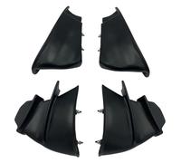 Aletas para Motocicleta para Ducati para Panigale V4 V4S V4R para Superlegera V4 Kit Cubierta Frontal Motocicleta Alerón Lateral Panel Fijo(Matte Black)
