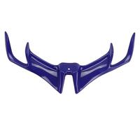 Aletas para Motocicleta para R15 V3 2017-2020 ABS Motocicleta Carenado Delantero Aleta Aleta Cubierta Moldura Pico Aleta Tiburón Accesorios(Blue)