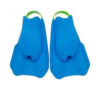 Aletas para nadar para adultos, aletas cortas portátiles de silicona con talón abierto, aletas flotantes cortas, para hombres y mujeres, piscina, playa, buceo, esnórquel, entrenamiento de natación