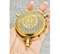 Alethiometer Golden Compass - Accesorio de materiales oscuros | Lector de símbolos de la verdad | Regalo único de fantasía