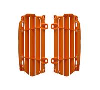 POLISPORT 8500300002 - Rejillas de Radiador Modelos KTM Naranja