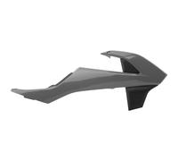 Aletines de radiador polisport-negro/gris para moto repuestos accesorios piezas