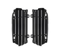 Aletines de radiador polisport-negro para moto repuestos accesorios piezas