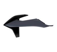 Aletines de radiador polisport sx/sx-f 19 negro/gris nardo grey para moto