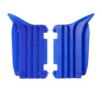 Aletines de radiador polisport yamaha azul 8985500001 para moto repuestos